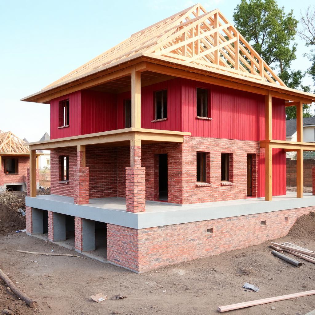 Structură la roșu duplex — Reghin